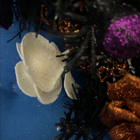 Custom By MeHalloween Wreath Orange Wrap Owl TwoPumpkins SixSpiders AutumnLeaves - Picture 13 of 16